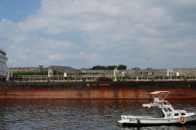 Kubánska tankerová loď. FOTO: Reuters
