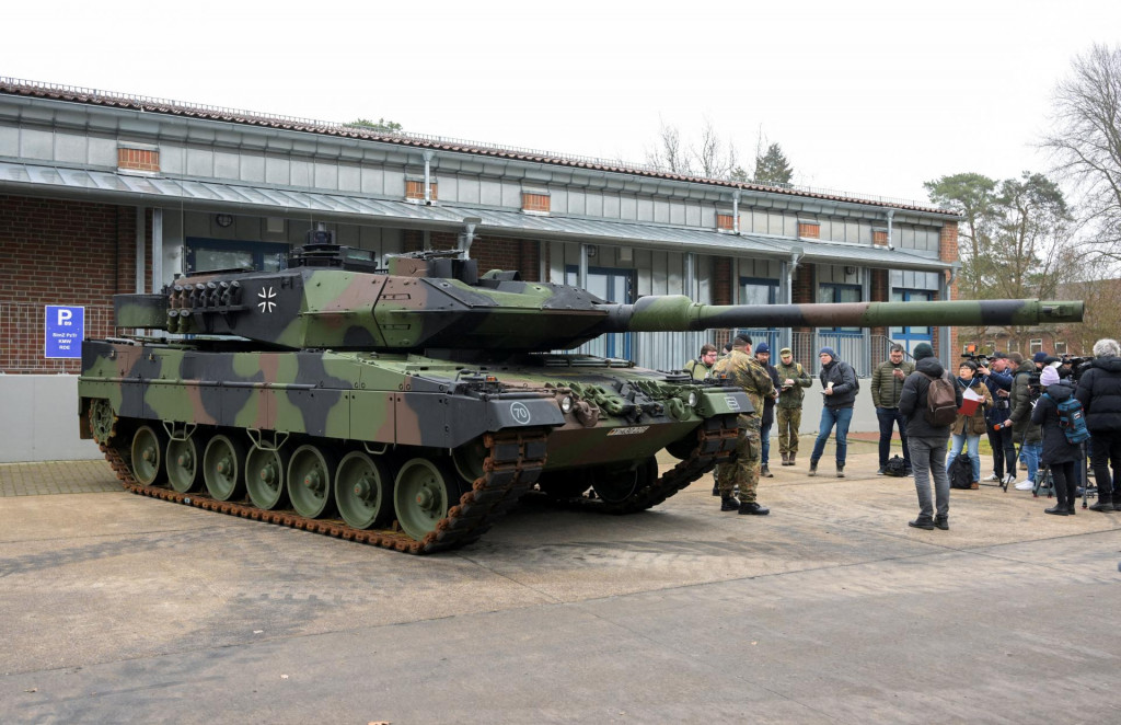 Tank Leopard 2. FOTO: Reuters