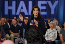Uchádzačka o republikánsku nomináciu do amerických prezidentských volieb Nikki Haleyová. FOTO: Reuters