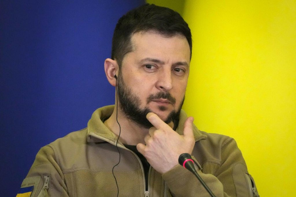Ukrajinský prezident Volodymyr Zelenskyj. FOTO: TASR/AP