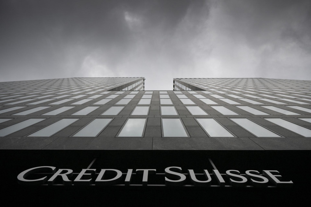 Budova banky Credit Suisse v Zürichu. FOTO TASR/AP
