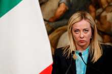 Talianska premiérka Giorgia Meloniová. FOTO: REUTERS