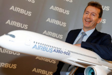 Generálny riaditeľ Airbusu Guillaume Faury. FOTO: Reuters