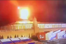 Výbuch nad Kremľom.