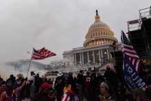Útok na Kapitol. FOTO: Reuters