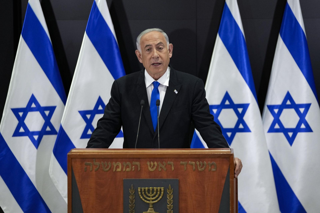 Izraelský premiér Benjamin Netanjah. FOTO: TASR/AP