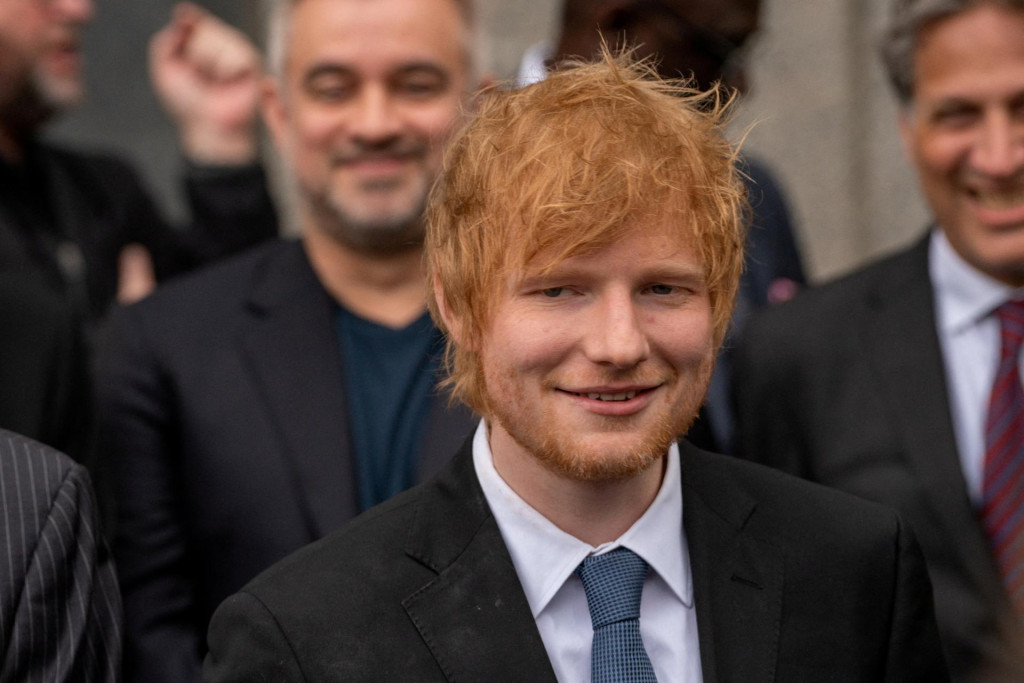 Britský pesničkár Ed Sheeran. FOTO: Reuters