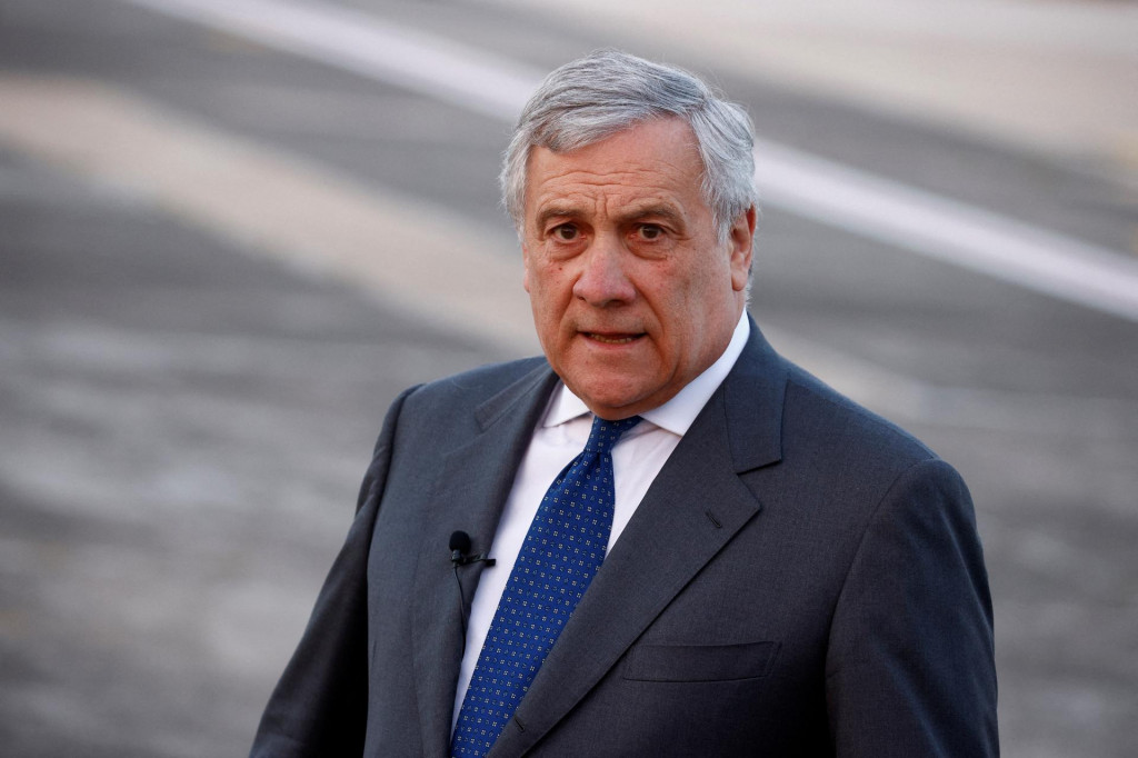 Taliansky minister zahraničných vecí Antonio Tajani. FOTO: Reuters