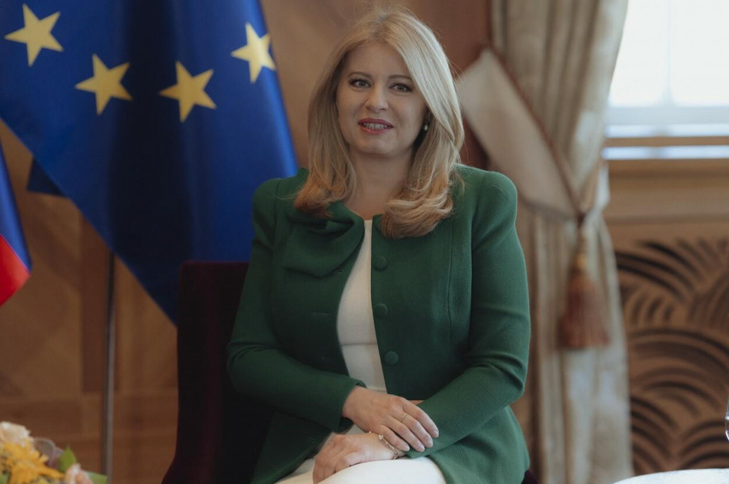 Prezidentka Zuzana Čaputová.