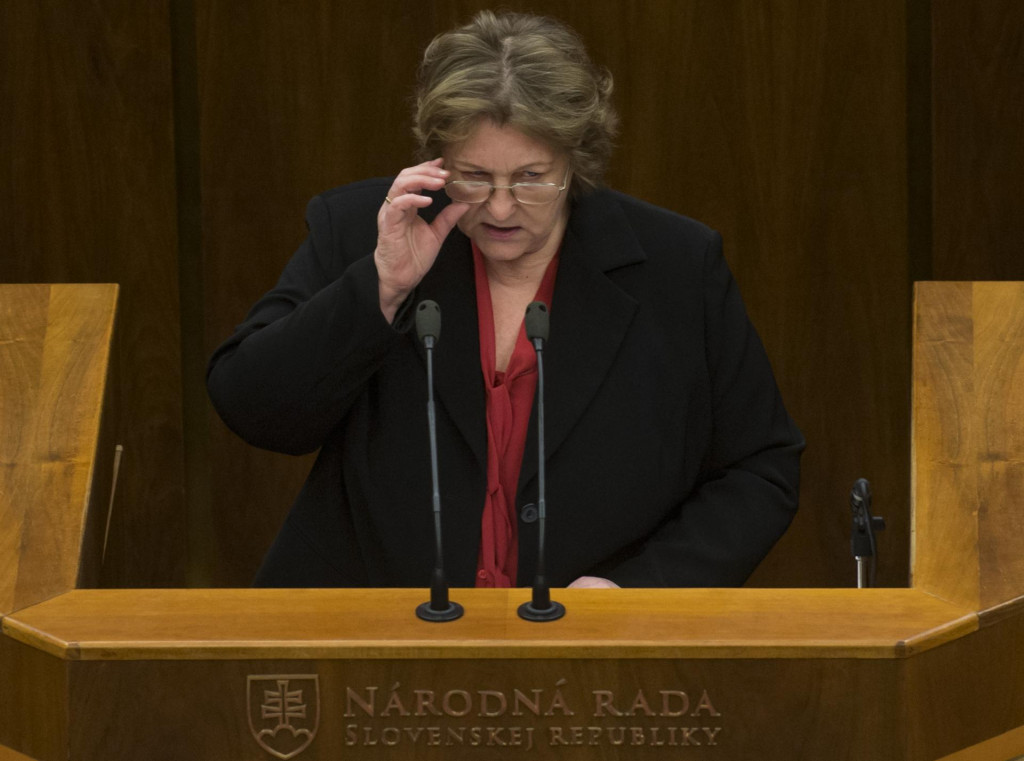 Na post ministerky spravodlivosti v novej úradníckej vlády sa spomína bývalá ombudsmanka Jana Dubovcová. FOTO: TASR/Martin Baumann