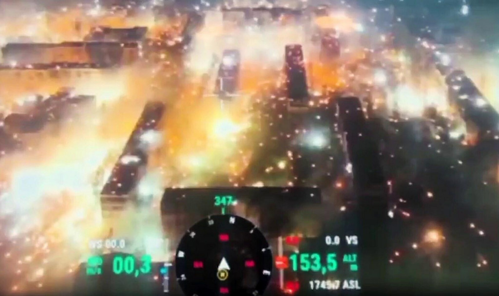 Rusi sp&ocirc;sobili ohniv&eacute; peklo v Bachmute. FOTO: &Scaron;peci&aacute;lne sily ukrajinskej arm&aacute;dy/Telegram