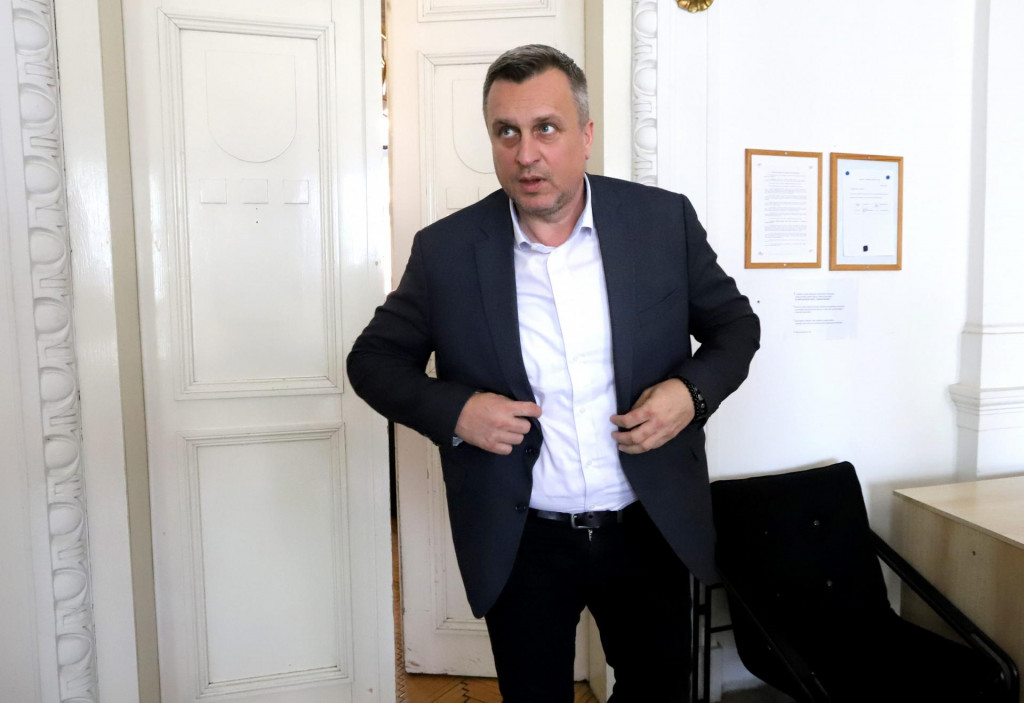 Predseda Slovenskej národnej strany Andrej Danko. FOTO: TASR/Ján Krošlák