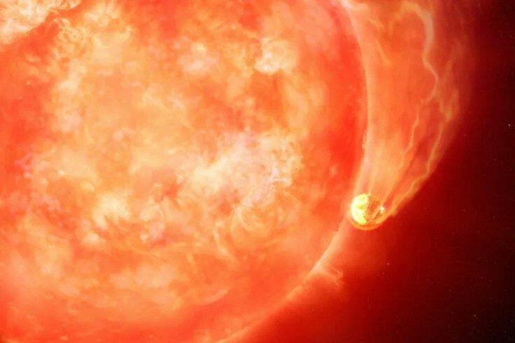 Vedcom sa podarilo zaznamenať hviezdu, ktorá pohltila planétu vzdialenú 12-tisíc svetelných rokov od nás.