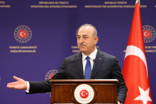 Minister zahraničných vecí Turecka Mevlüt Čavušoglu. FOTO: Reuters