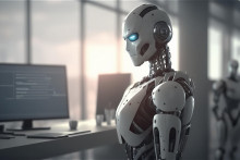 Umelá inteligencia robot