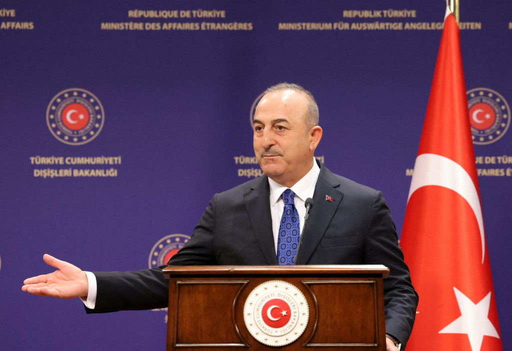 Minister zahraničných vecí Turecka Mevlüt Čavušoglu. FOTO: Reuters