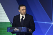 Gruzínsky premiér Irakli Garibašvili. FOTO TASR/AP
