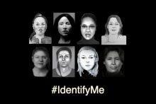 Tváre niektorých zo žien, ktoré nevedela polícia identifikovať.