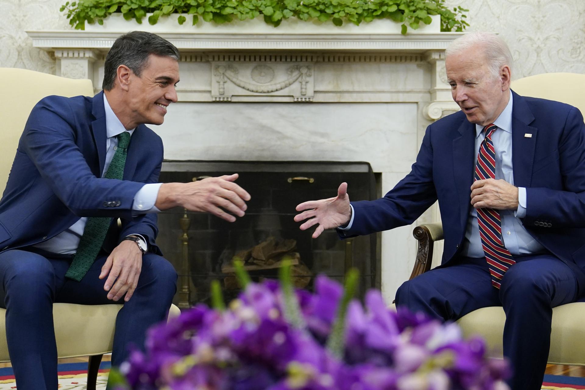 Sánchez vyzdvihol spoločné hodnoty a vzťahy Španielska s USA, stretol sa s Bidenom