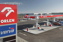 Benzínová pumpa Orlen v Šamoríne. FOTO: Orlen