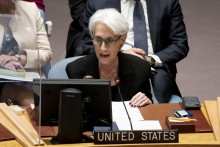 Námestníčka amerického ministra zahraničných vecí Wendy Shermanová. FOTO: TASR/AP