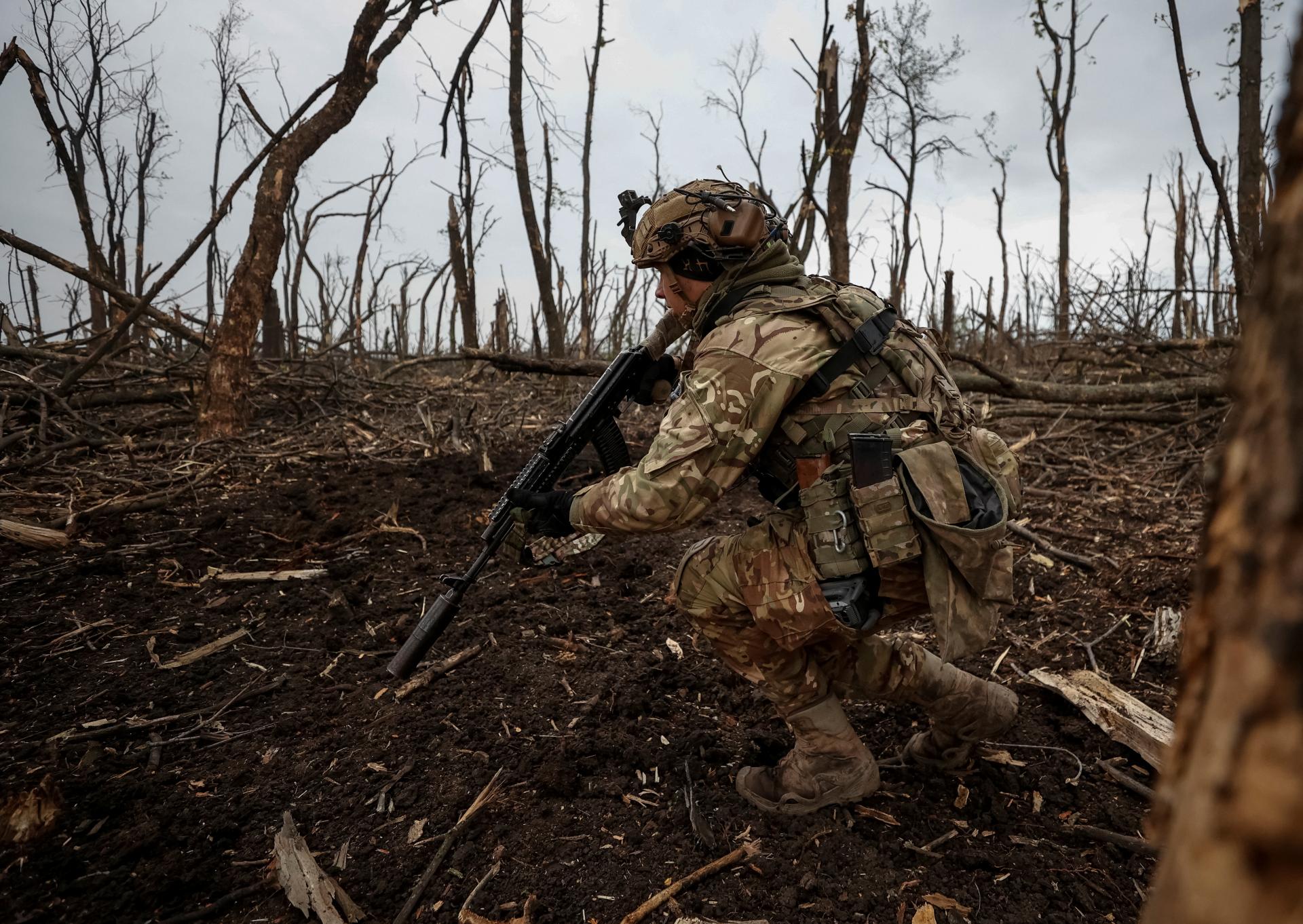 Ukrajina podnikla úspešný protiútok pri Bachmute, ruskí vojaci utekajú pred delostreleckou paľbou