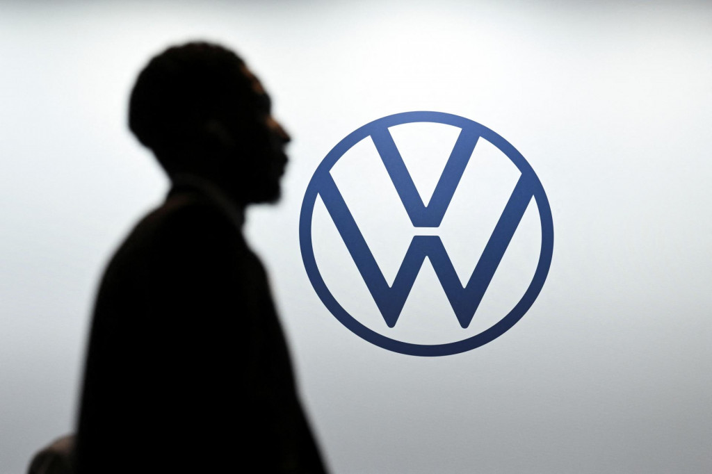 Logo nemeckej automobilky Volkswagen. FOTO: Reuteres