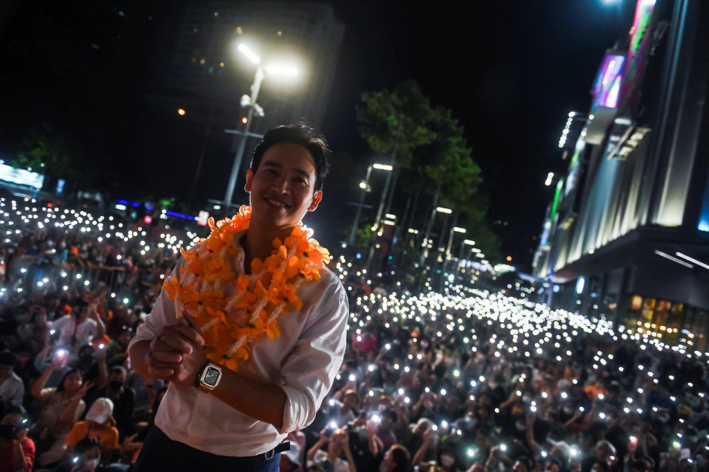 Thajský opozičný líder Pita Limdžarenrat. FOTO: Reuters