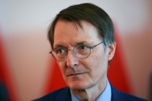 Nemecký minister zdravotníctva Karl Lauterbach. FOTO: Reuters