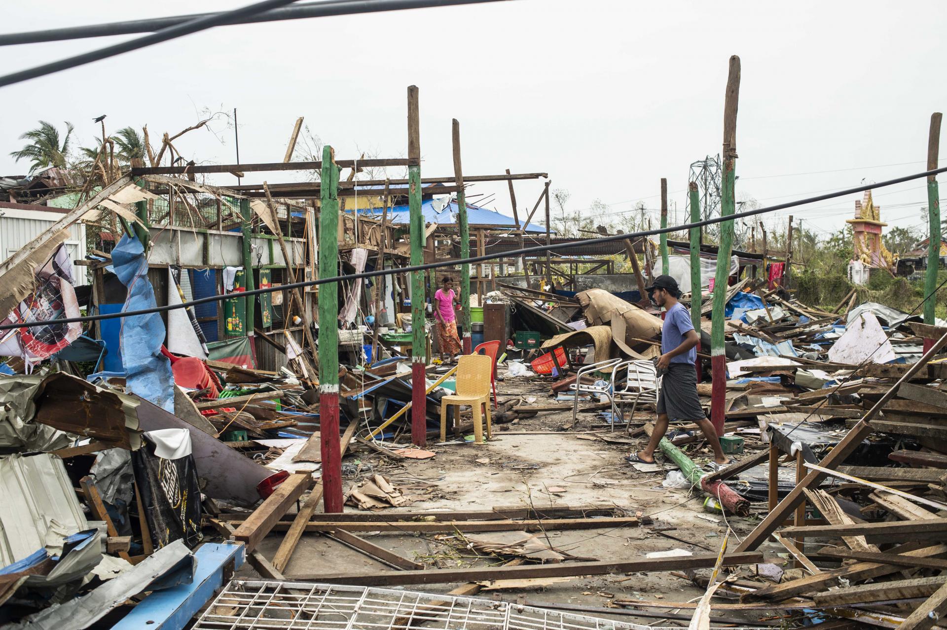 Počet obetí cyklónu Mocha v Mjanmarsku stúpol na 145