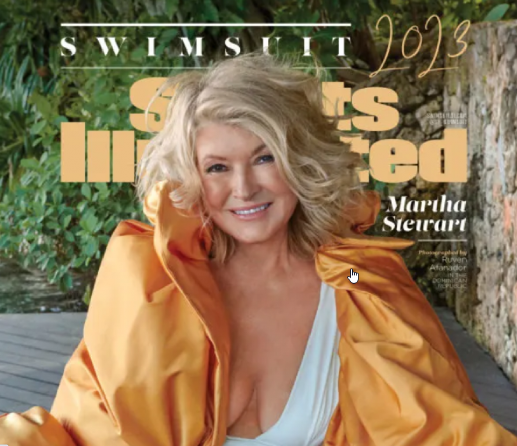 Martha Stewartová pózuje v 81 rokoch v plavkách.