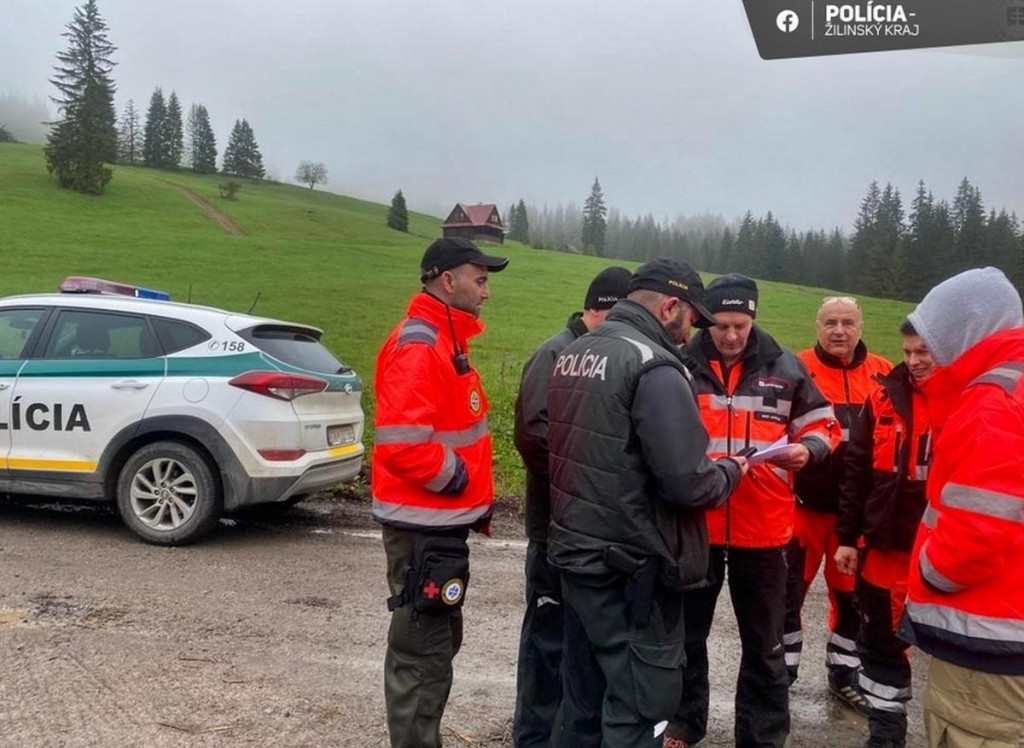 Nehoda malého lietadla na Orave. FOTO: Facebook polície/žilinský kraj