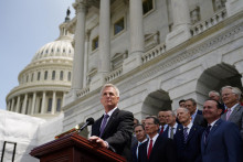 Americký predseda Snemovne reprezentantov Kevin McCarthy. FOTO: Reuters