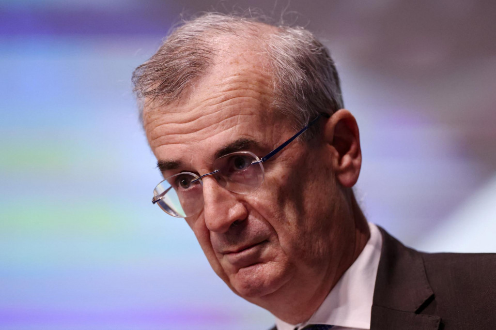 Člen ECB a guvernér francúzskej centrálnej banky Francois Villeroy de Galhau. FOTO: Reuters
