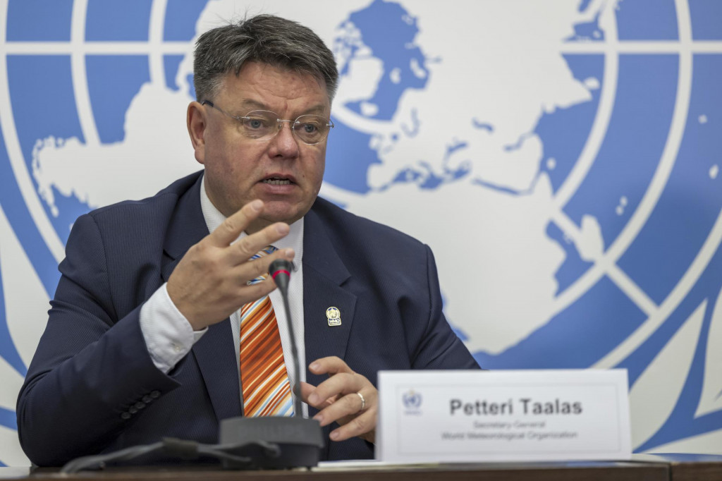 Šéf Svetovej meteorologickej organizácie Petteri Taalas. FOTO: TASR/AP