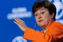Kristalina Georgieva, výkonná riaditeľka Medzinárodného menového fondu. FOTO: Reuters