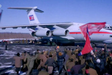 Nákladné lietadlo Il-76. FOTO: KCTV
