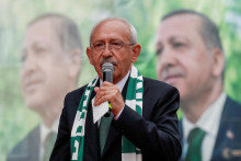 Kandidát tureckej opozície na prezidenta Kemal Kiličdaroglu. FOTO: Reuters