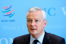 Francúzsky Minister financií Bruno Le Maire. FOTO: Reuters