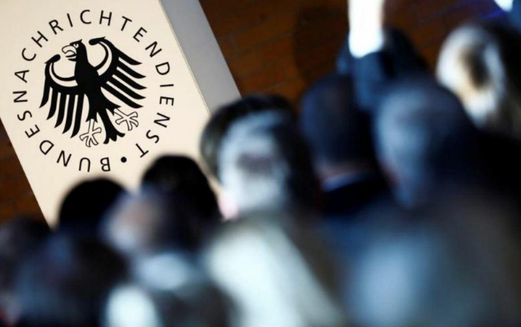 Logo nemeckej Spolkovej spravodajskej služby BND. FOTO: Reuters