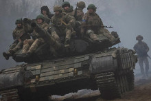 Ukrajinskí vojaci, ilustračná fotografia. FOTO: Reuters