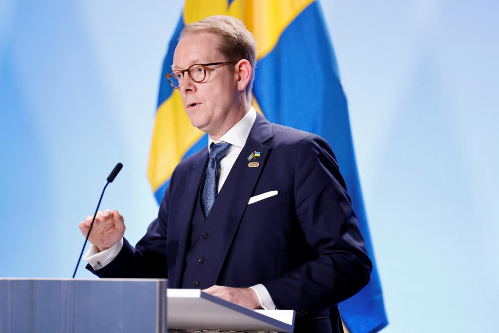 Švédsky minister zahraničných vecí Tobias Billstrom. FOTO: Reuters