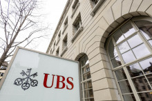 Švajčiarska banka UBS v Zürichu. FOTO: Reuters