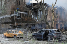Obnova zničenej Ukrajiny si len za jeden rok vojny vyžiada vyše 383 miliárd eur. FOTO: Reuters