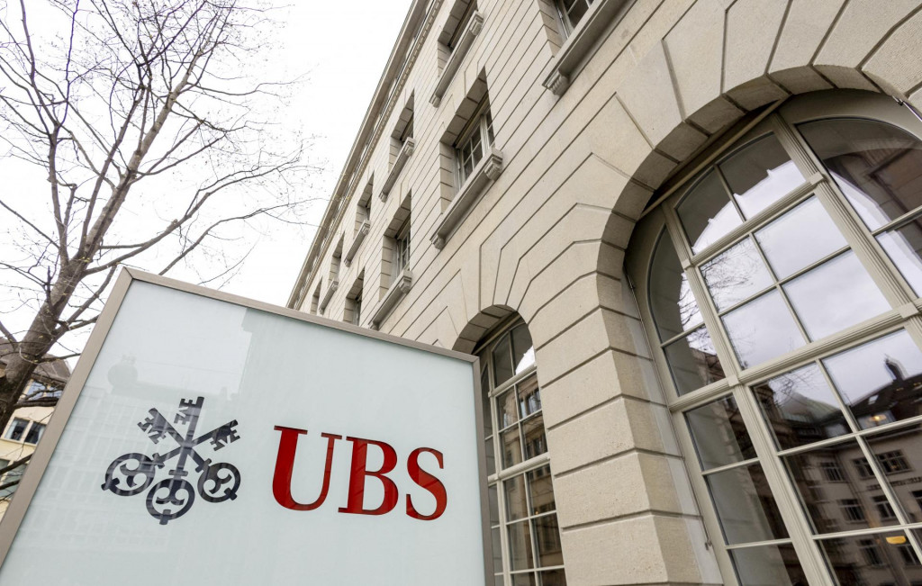 Švajčiarska banka UBS v Zürichu. FOTO: Reuters
