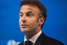 Prezident Francúzskej republiky Emmanuel Macron. FOTO: TASR/Jakub Kotian