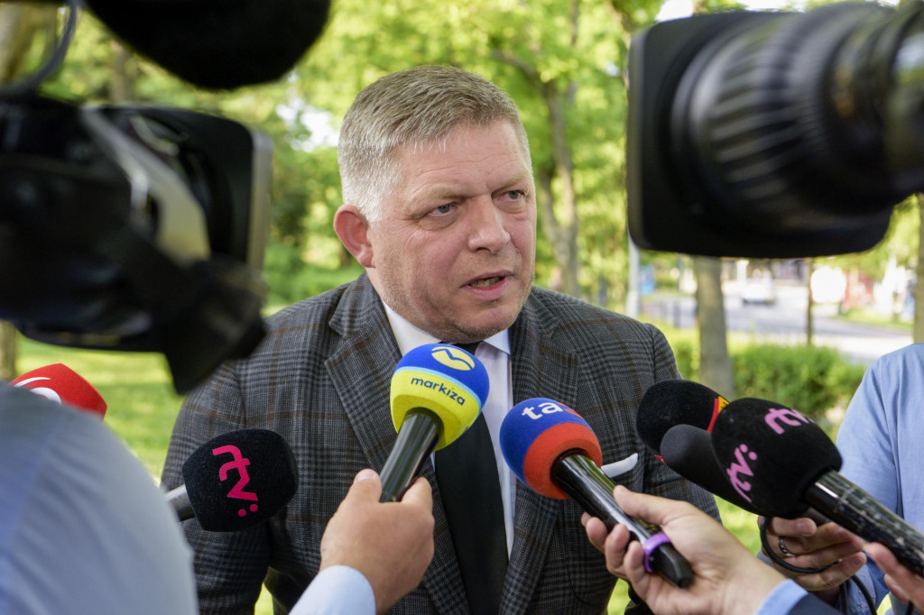 Predseda strany Smer Robert Fico. FOTO: TASR/Pavol Zachar
