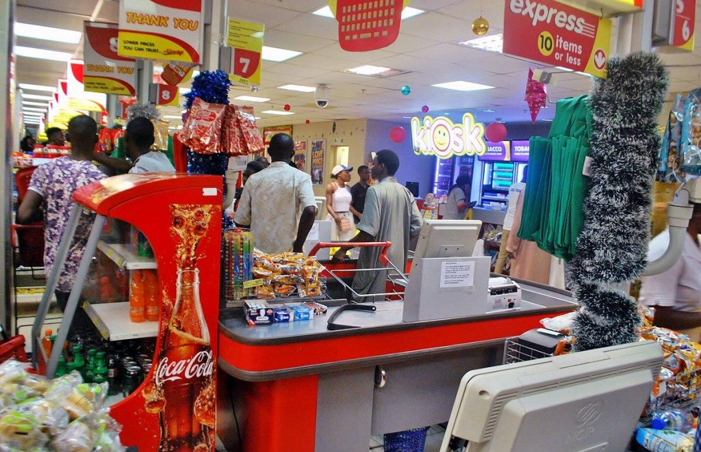 Supermarket v Nigérii SNÍMKA: Jamie Tubers/Wikimedia Commons