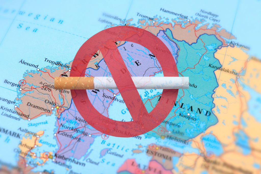 Švédsko sa môže stať prvou nefajčiarskou krajinou na svete.