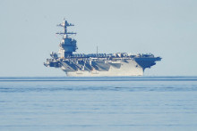 Americká lietadlová loď USS Gerald R. Ford. FOTO: Reuters